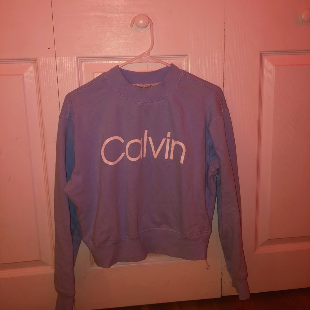 Calvin Klein cropped sweatshirt